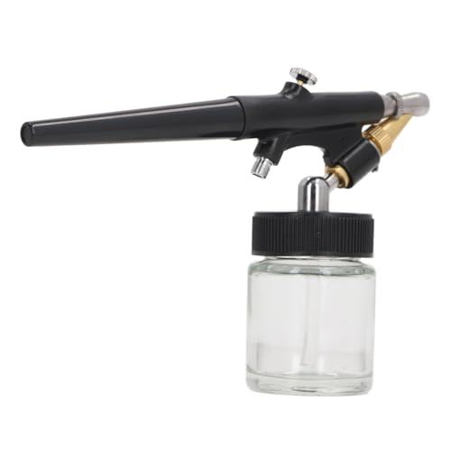 ZAWELIYO Cordless Airbrush Kit Portable Mini for Nails Model Painting Cake Decorating Single Action Lower Pot Spray Dia 0.8mm with Air Brush Painting Kit