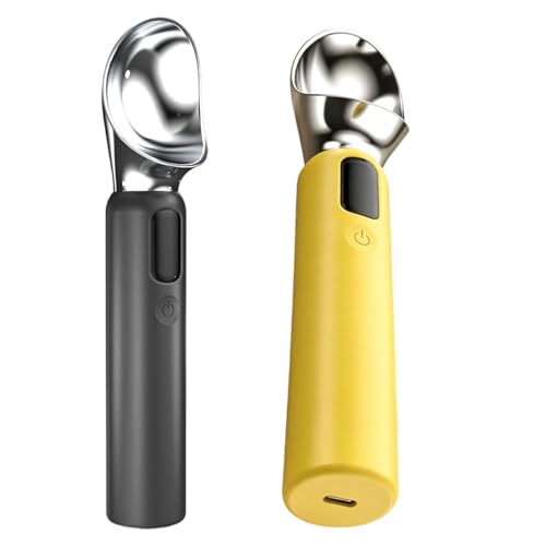 Cuillère à crème glacée LED outil dessert température contrôlée - 7
