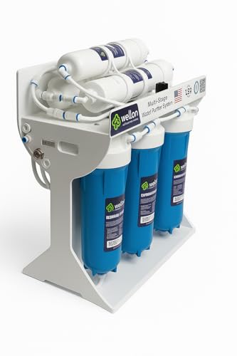 Image of Wellon Domestic Water Purifiers - RO + UV + UF + Alkaline | Multiple Models & Capacities (15 LPH Undersink RO)
