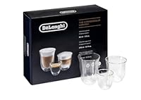 De’Longhi 5513296671 DLSC302 Delonghi Fancy Box Thermogläser, aus Glas, 1 liters , 6er-Set, transparent