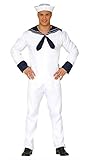 disfraz marinero hombre casero DISFRAZ DE MARINERO PARA ADULTO., CONTIENE: GORRO, CHAQUETA CON PAÑUELO Y PANTALON., DISPONIBLE EN TALLAS:, M / 44-46 aprox., L / 48-50 aprox., XL / 52-54 aprox.