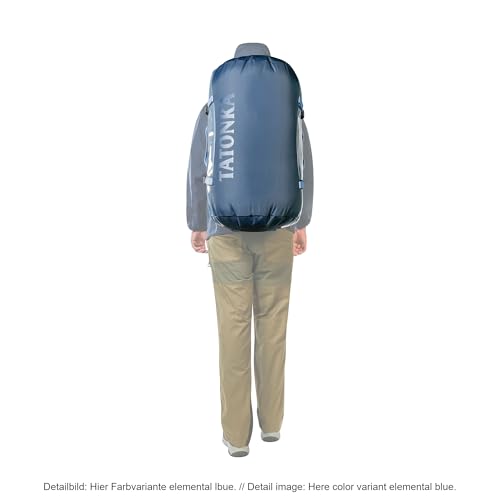 Image of Tatonka Barrel 65L - Wasserfeste Reisetasche mit Rucksackfunktion, grosser Offnung, gepolstertem Boden und abschliessbarem Reissverschluss, Red Orange, 65 Litres, Durable travel bag with stowable