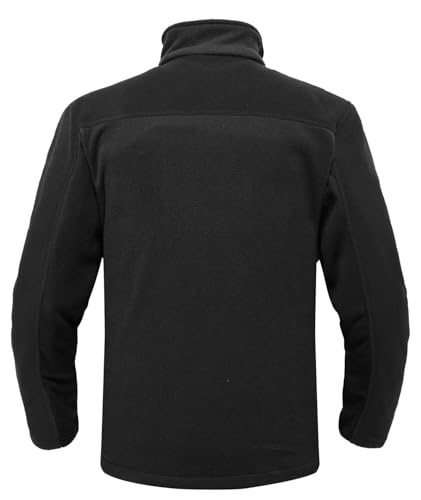 Rdruko Men's Fleece Jackets Full Zip Lightweight Outdoor Hiking Jackets Winter Coats2