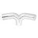 Spectre Performance 97978 4" Y - 180? Mandrel with 6" Leg