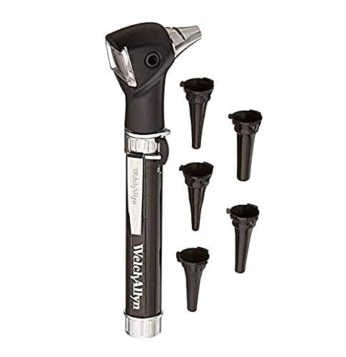 kashsurg Pocket Fiber optic Otoscope Black (22840 Otoscope)-picture-20