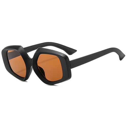 COTIA Fashion Cat Eye Polygon Irregular Oversized Sunglasses for Women Men Personality Vintage Sun Glasses W352