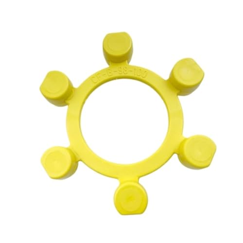Anillo de goma elástico único amarillo en acoplamiento CF-B-100-HE de alta resistencia