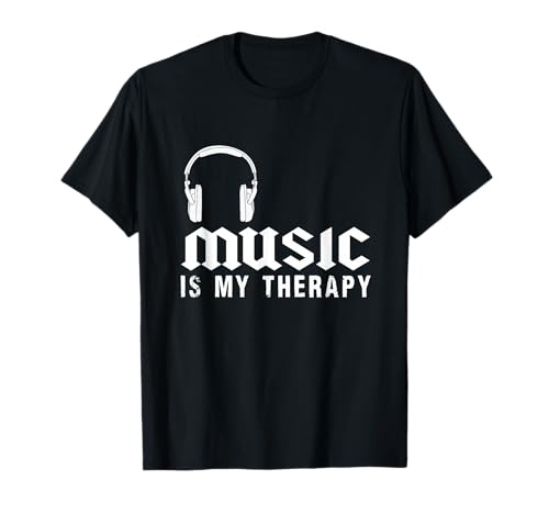 Music Is My Therapy Musician Tee