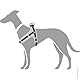 HUNTER Hundegeschirr NEOPREN VARIO QUICK, Farbe: schwarz/grau, hochwertiges Nylon, Neoprenpolsterung, reflektierendes 3M Scotchlite Material, einfacher Einstieg, verstellbar, bequem, Größe: M