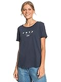 Aufgekrempelte Ärmel Roxy™ Oceanholic - T-Shirt for Women - T-Shirt - Frauen - M - Blau