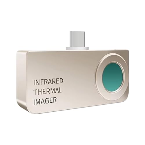 Tarjeta compacta de sensores de imagen térmica con construcción metálica de alta precisión para smartphones y dispositivos móviles, cámara de imagen térmica de alta resolución miniatura 5