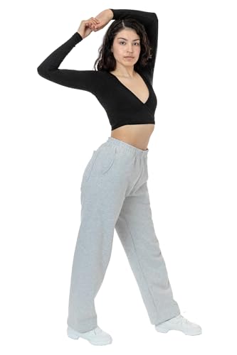 HF05 - Heavy Fleece Wide Leg Sweatpants (Piece Dye) for Men and Women3