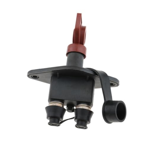 MUCKLILY Yacht Rv Car Battery Power off Switch 300a Battery Disconnect Isolator Blackout Battery Disconnector Battery Islator Cut off Battery Blackout