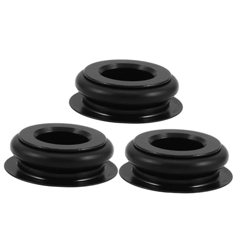 BCOATH 3pcs Mountain Bike Crankset Dust Cover Aluminum Alloy Center Cap Crankshaft Protector