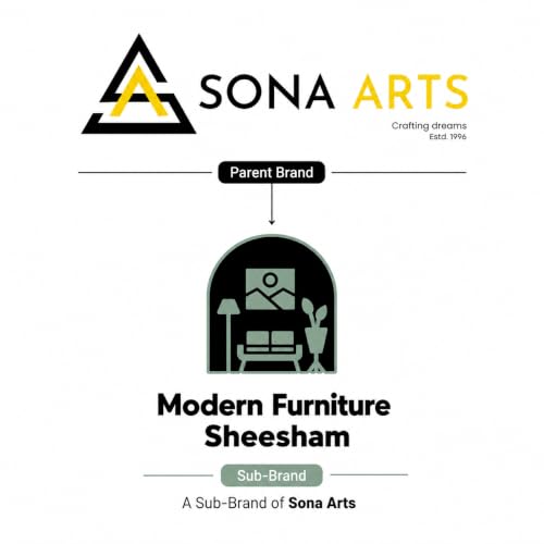 Image of SONA Art & Crafts Wooden Study Table with Chair | Study Table for Students with Drawer & Cabinet Storage | Office Table for Home Writing Office Desk Computer Table (Walnut Finish)