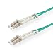Produktbild ROLINE LWL-Kabel 50/125µm OM3, LC/LC, türkis, 1 m