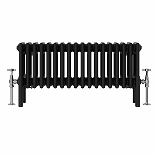 Radiateur horizontal noir pour salon chaleureux NRG - 4