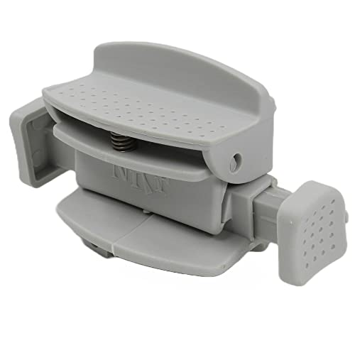 NRF Support de poignée pour store enrouleur occultant moustiquaire pour caravane, camping-car, bateau gris