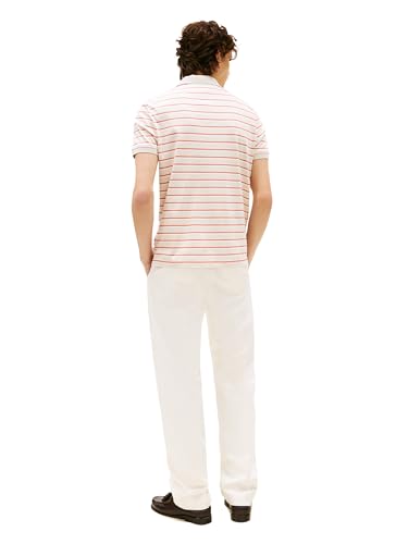 Image of Tommy Hilfiger Mens Short Sleeve Casual Polo Shirts in Regular Fit with Liquid Cotton