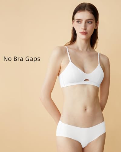Image of Organic Cotton Bra Super Soft Wireless Bra for Women
