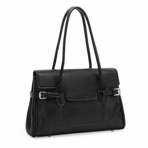 Bolso de cuero grande para mujer tipo bandolera y tote miniatura 1