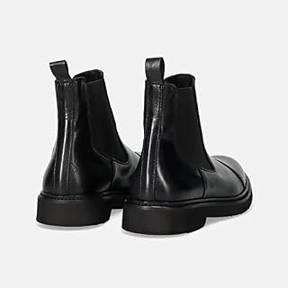 SANGIORGIO Bottines Beatles Femme Noir en Cuir Souple – D624 Softy Noir – Taille - Les Beatles, Paul McCartney, John Lennon, RIngo Starr, George Harrison SANGIORGIO Bottines Beatles Femme Noir en Cuir Souple - D624 Softy Noir - Taille – Image 4