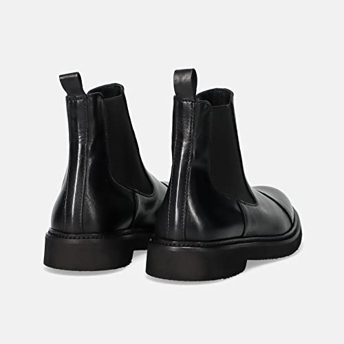SANGIORGIO Bottines Beatles Femme Noir en Cuir Souple – D624 Softy Noir – Taille - Les Beatles, Paul McCartney, John Lennon, RIngo Starr, George Harrison SANGIORGIO Bottines Beatles Femme Noir en Cuir Souple - D624 Softy Noir - Taille – Image 5
