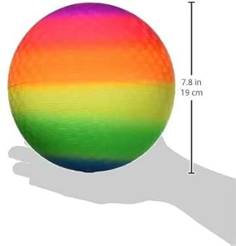 Amazon.com: S&S Worldwide Vinyl Rainbow Balls, 8-1/2” (Pack