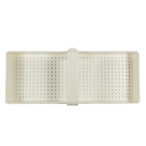 House Brand White Plastic Sterilizing Tray and Case for Dental, Medical, Tattoo & Nail Salon Instruments