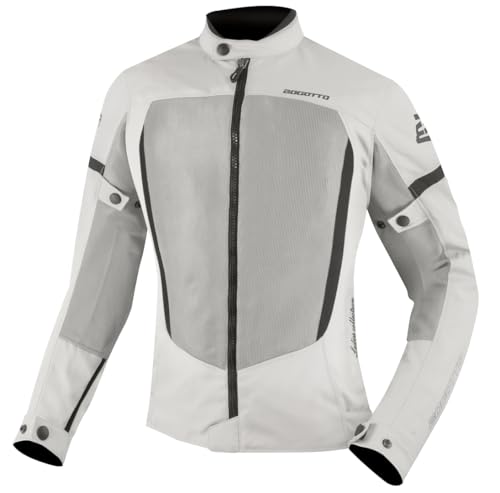 Veste moto femme Bogotto Alastor gris XS idéale pour vos road trips