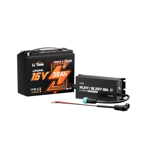 Litime 16V 30Ah with 10A Charger