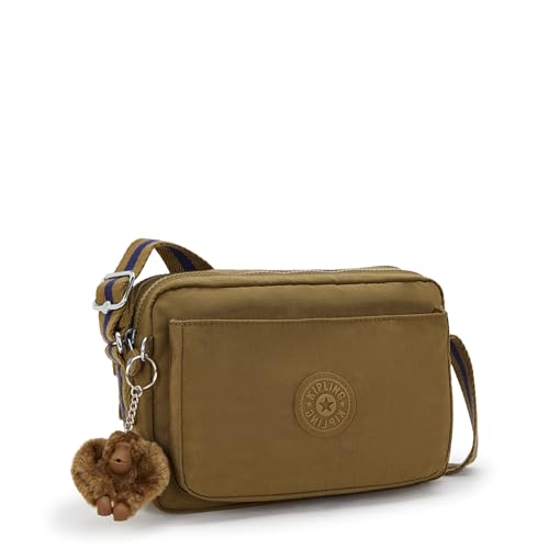 Image of Kipling Women's Abanu Crossbody Bag, Lightweight, Adjustable Nylon Waist Pack with Multi-Compartment Zip Pockets