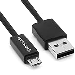 SPARKED Kindle Charger Cable UK Micro USB Charging Power Lead Cord for Amazon Kindle, Paperwhite, Fire HD, Oasis Tablet (Compatible with Kindles 2007-2018) Replacement Ereader Wire Fast Charge (1.2m)