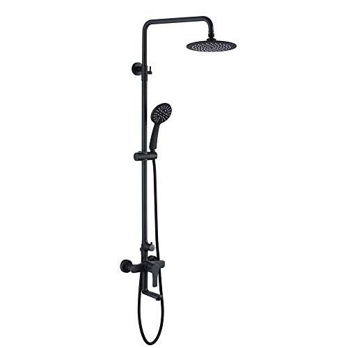 Robinet de douche en cuivre anti-calcaire pour douche murale durable - 3