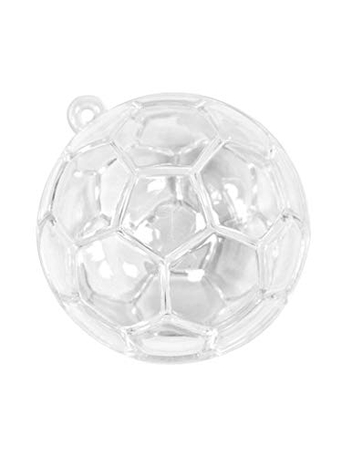 3 Contenants ballons de foot transparents