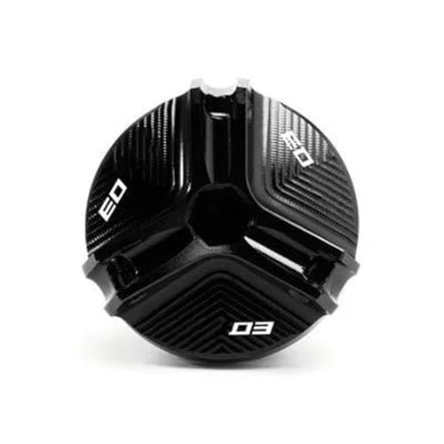 Tapa de depósito de frenos para MT03 2015-2020 y llenado de aceite motor en negro