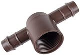 Hunter Sprinkler PLD-075-TB-TEE Micro Irrigation Fitting 17mm Barb Tee x 3/4