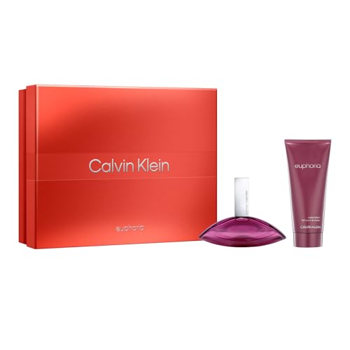 Calvin Klein Euphoria Eau de Parfum for Women and Body Lotion Duo Gift Set