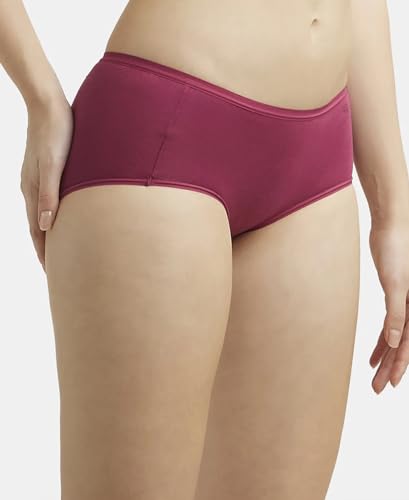 Image of Jockey 1809 Women Full Coverage Micro Modal Elastane Stretch Full Brief with Exposed Waistband and StayFresh Treatment