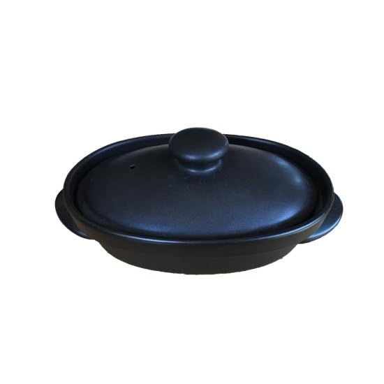 Amazon | 電子レンジ専用調理器 磁性鍋 小判鍋 | ノーブランド品