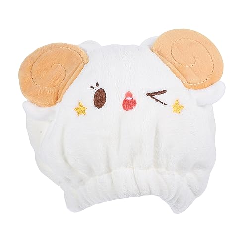 HAPINARY Cartoon Quick Drying Hair Drying Hat Absorbent Shower Towel Wrap for Wet Hair Soft Fleece Head Wrap for Women for Home Use