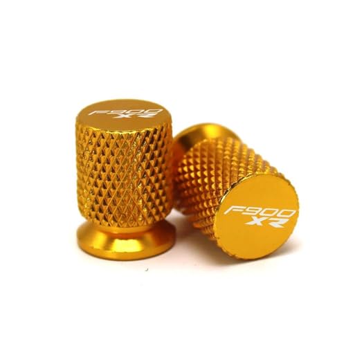 �I�[�g�o�C�A�N�Z�T���[ F900XR F 900XR F900 XR 900 �I�[�g�o�C�A�N�Z�T���[ CNC �z�C�[���^�C���o���u�L���b�v�G�A�X�e���J�o�[�v���O(Gold)