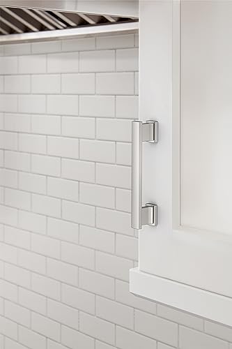 Image of Amerock 10 Pack 3-3 /4 inch Triomphe Polished Chrome Drawer Pull