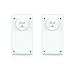 Zyxel AV2000 Powerline Ethernet Adapter Kit | Pass-Thru Power | Plug & Play | MIMO | HomePlug AV2 | 2 x GbE | Ideal for Smart TVs, On-Line Games, 4K Streaming | Brown Box Package | PLA5456BBKIT