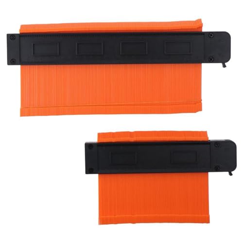 HOBBYIN Contour Gauge with Lock,2 Pack Contour Gauge Profile Tool,Contour Gauge Duplicator 10'' and 6'', Measure Copy Tool