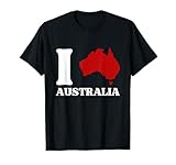 I love Australia, funny Australia map