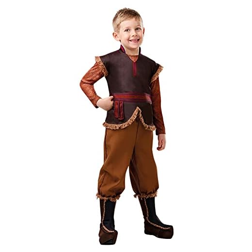 Rubie's - Disfraz oficial de Disney Frozen 2, Kristoff Deluxe para niños, tamaño grande, edad de 7 a 8 años