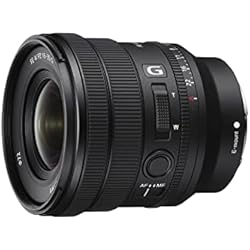 Objetivo Sony 24 105 F4 Sony SELP1635G, FE PZ 16-35mm F4 G Full-Frame, Premium G, Objetivo Gran Angular con Zoom motorizado, Negro