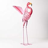 Der Metallvogel ist für den Außenbereich geeignet und eignet sich perfekt auf der Terrasse, Balkon, in Ihrem Garten, am Hauseingang, Teich oder in Innenbereiche. Ideales Geschenk für den Gartenfreund.