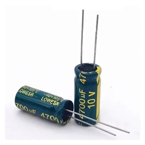 Condensateurs électrolytiques 4700 uF 10 V aluminium 10x25mm composants radial